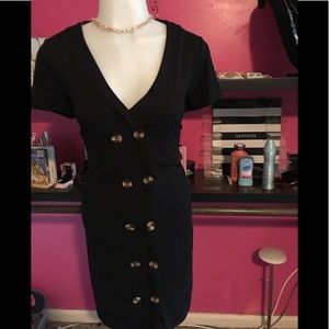 Sexy black dress